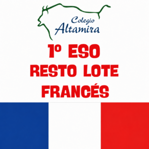 1ESO. RESTO LOTE COMPLETO 1º ESO: FRANCÉS (LIVRE DIGITAL + CAHIER) + LECTURA
