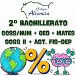 2BACH: LOTE COMPLETO Opción CCSS/Humanidades + Geografía + Matemáticas CCSS II + Actividad Físico-Deportivas