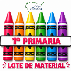 LOTE MATERIAL 1º PRIMARIA