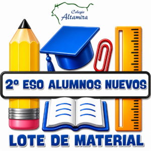 LOTE MATERIAL 2º ESO ALUMNOS NUEVOS