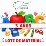 LOTE MATERIAL 3 AÑOS