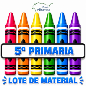 LOTE MATERIAL 5º PRIMARIA